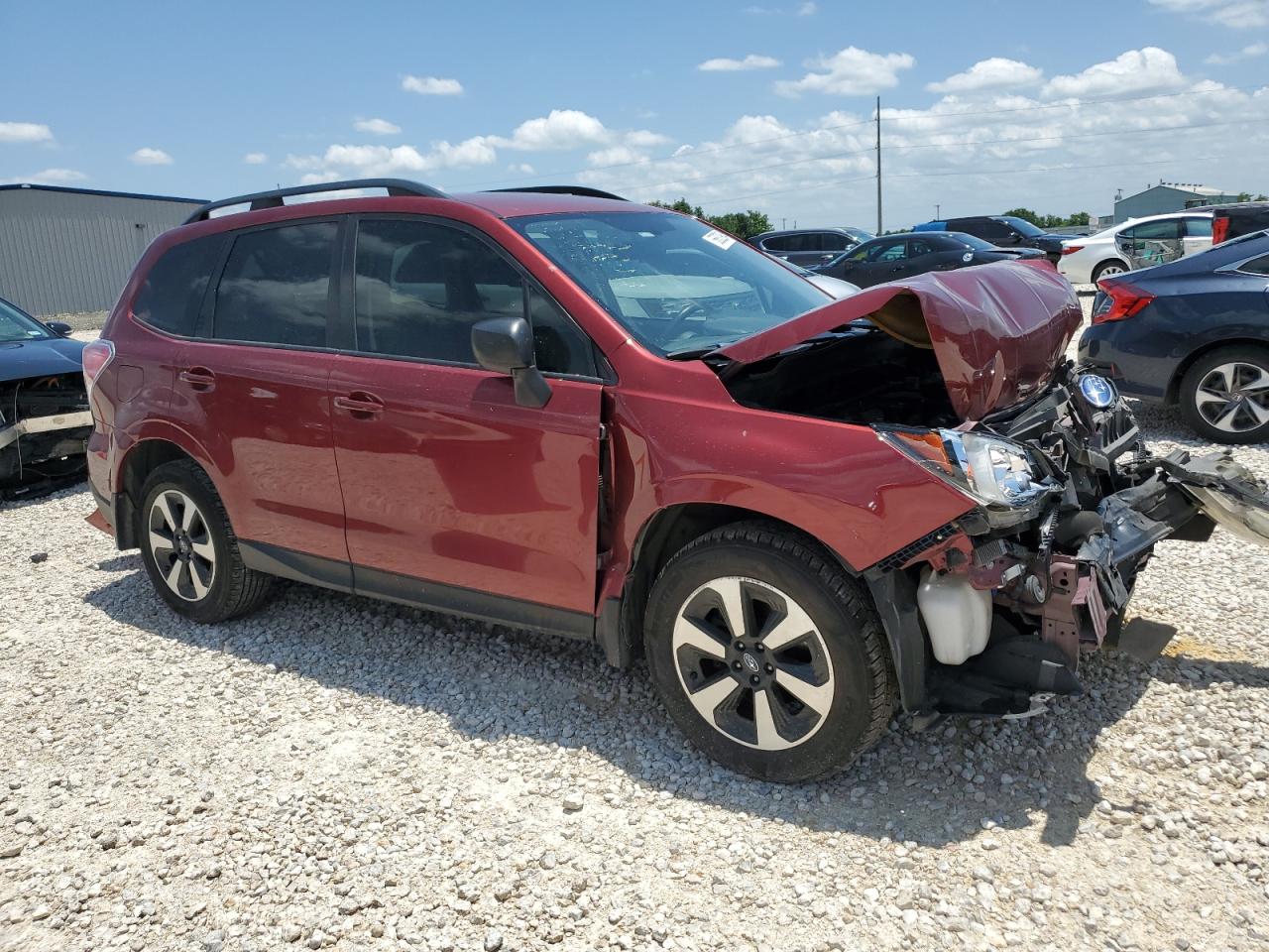 2018 Subaru Forester 2.5I vin: JF2SJABC7JH592696