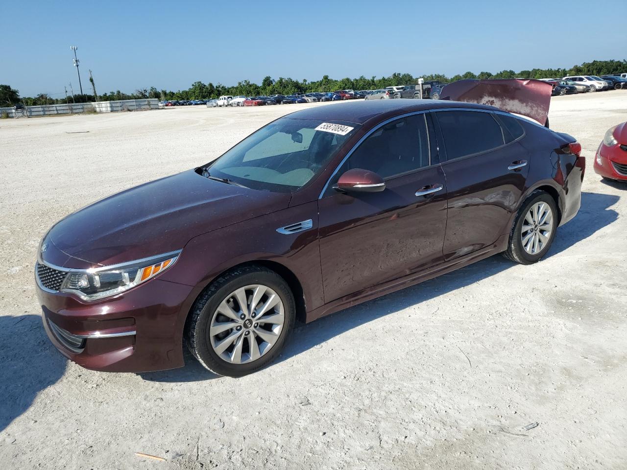 5XXGU4L33GG003144 2016 Kia Optima Ex