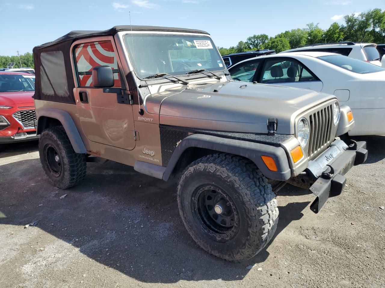 1J4FA49S03P361477 2003 Jeep Wrangler / Tj Sport