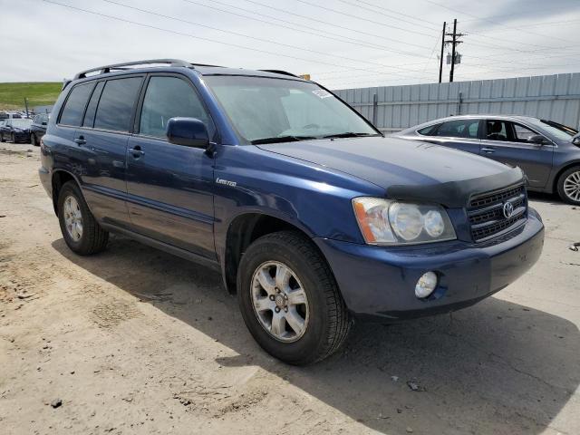 2002 Toyota Highlander Limited VIN: JTEHF21A220087239 Lot: 55896014