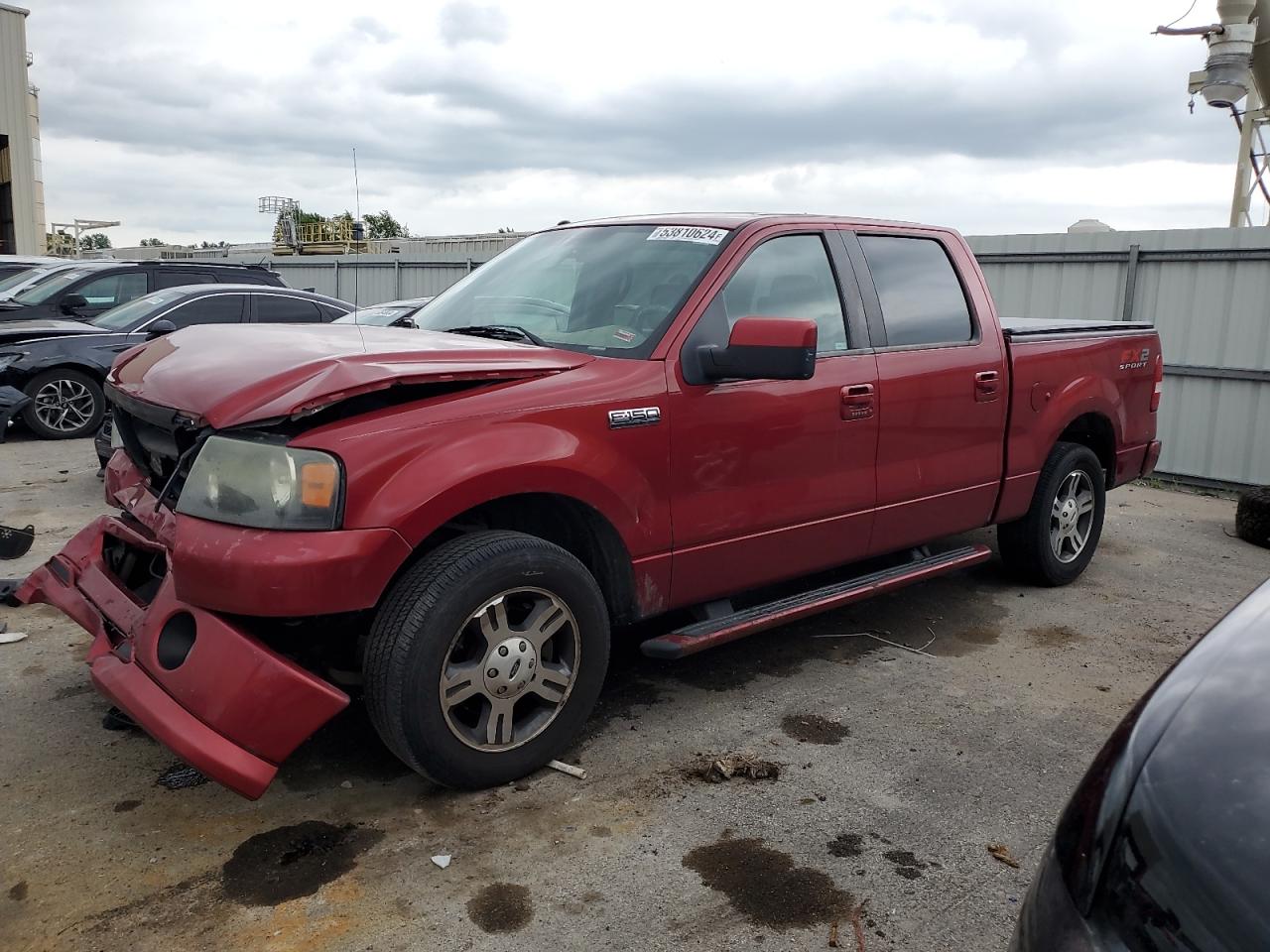 1FTRW12W87KD08853 2007 Ford F150 Supercrew