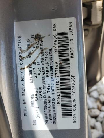 VIN JM1BL1TF1D1779169 2013 Mazda 3, I no.12