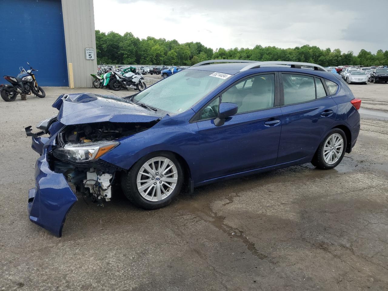 2018 Subaru Impreza Premium vin: 4S3GTAB63J3718087