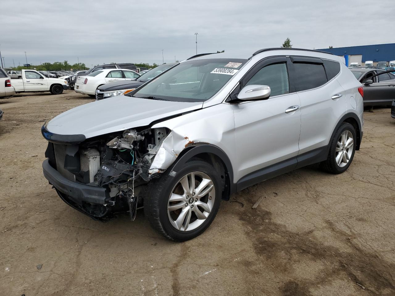 2013 Hyundai Santa Fe Sport vin: 5XYZUDLA0DG095604