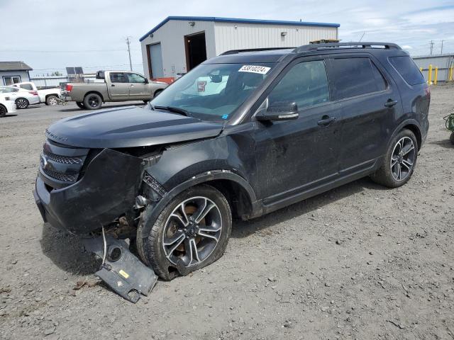 Lot #2522068800 2015 FORD EXPLORER S salvage car