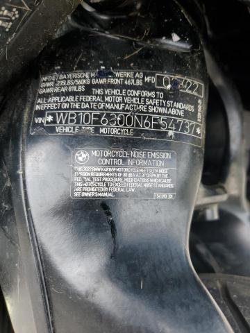 2022 BMW K1600 B - WB10F6300N6F54737