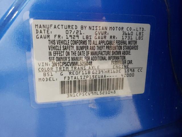 2021 NISSAN 210 - 3N1CP5CV9ML525048