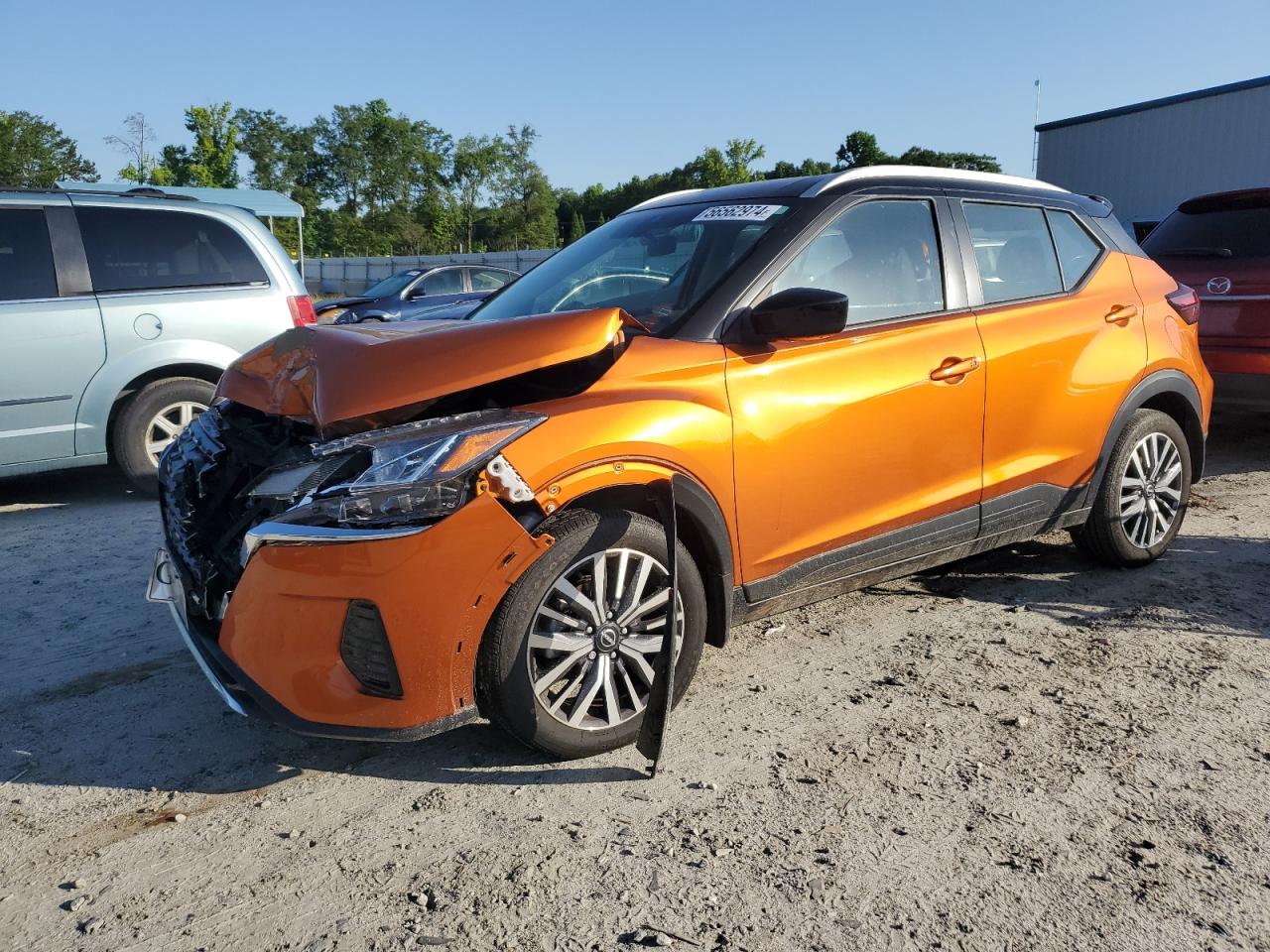 2022 Nissan Kicks Sv vin: 3N1CP5CV5NL518258