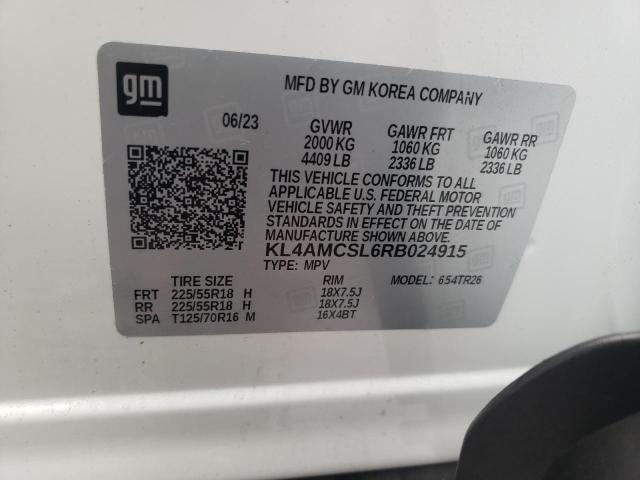 2024 Buick Encore Gx Preferred VIN: KL4AMCSL6RB024915 Lot: 54606054