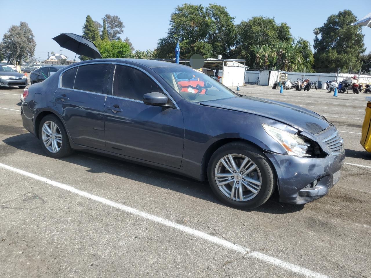 2012 Infiniti G25 Base vin: JN1DV6AP9CM700648