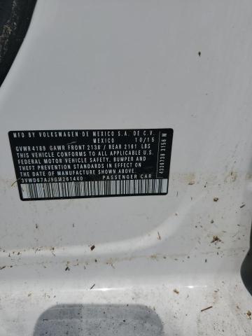 2016 Volkswagen Jetta Se VIN: 3VWD67AJ9GM261440 Lot: 54932574