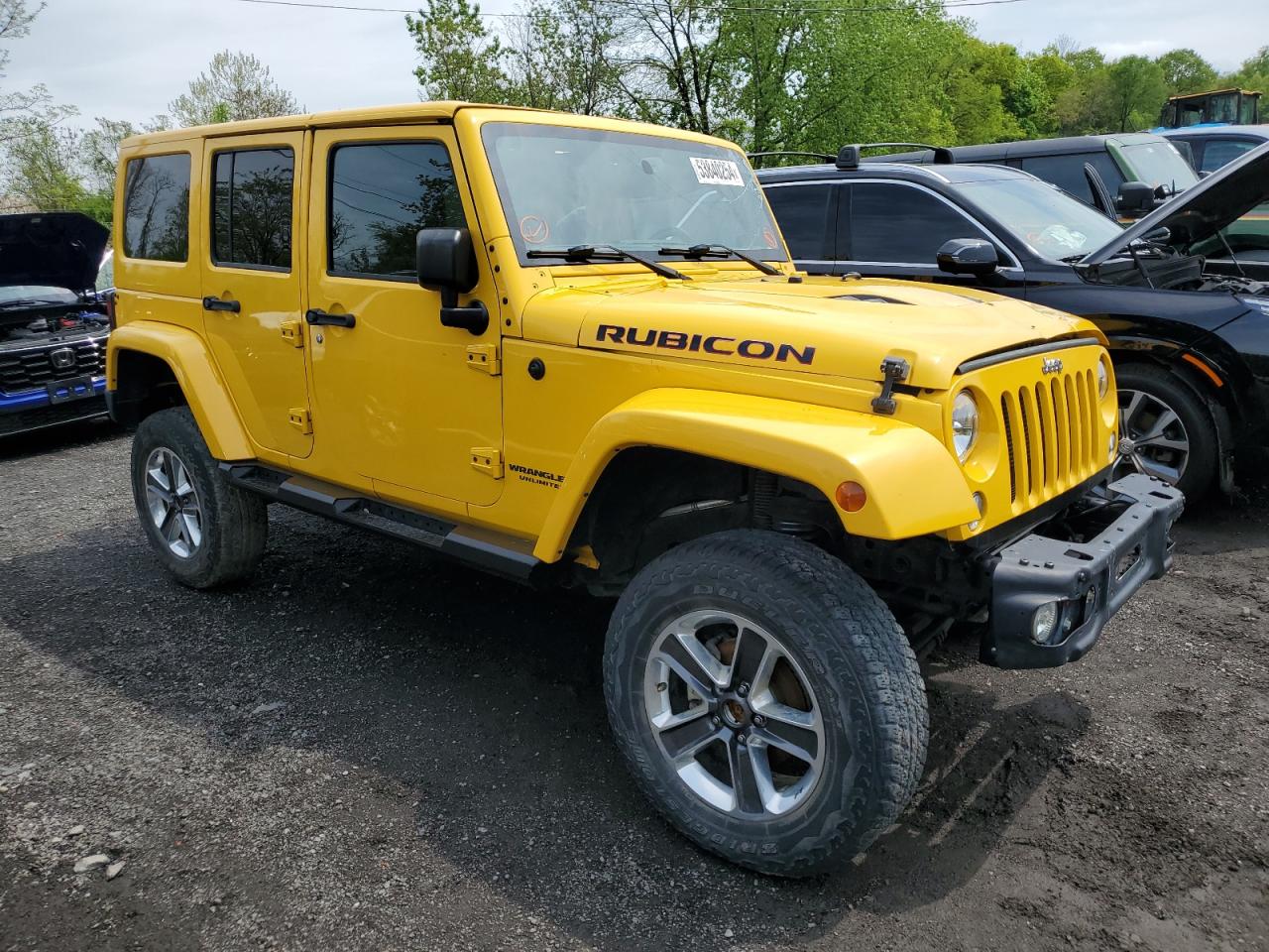 1C4BJWFG1FL579603 2015 Jeep Wrangler Unlimited Rubicon