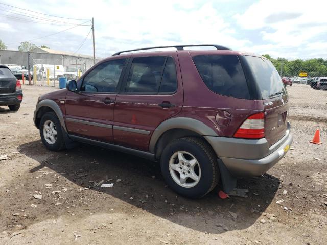 1999 Mercedes-Benz Ml 320 VIN: 4JGAB54E9XA128612 Lot: 55547184