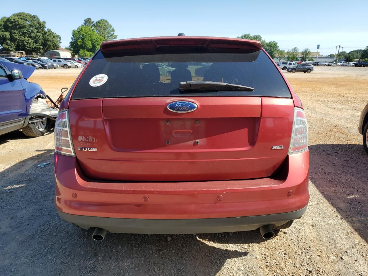 2FMDK38C67BB67706 2007 Ford Edge Sel