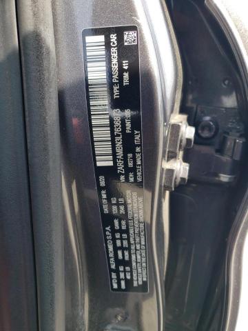 2020 Alfa Romeo Giulia Ti VIN: ZARFAMBN3L7636873 Lot: 54015454