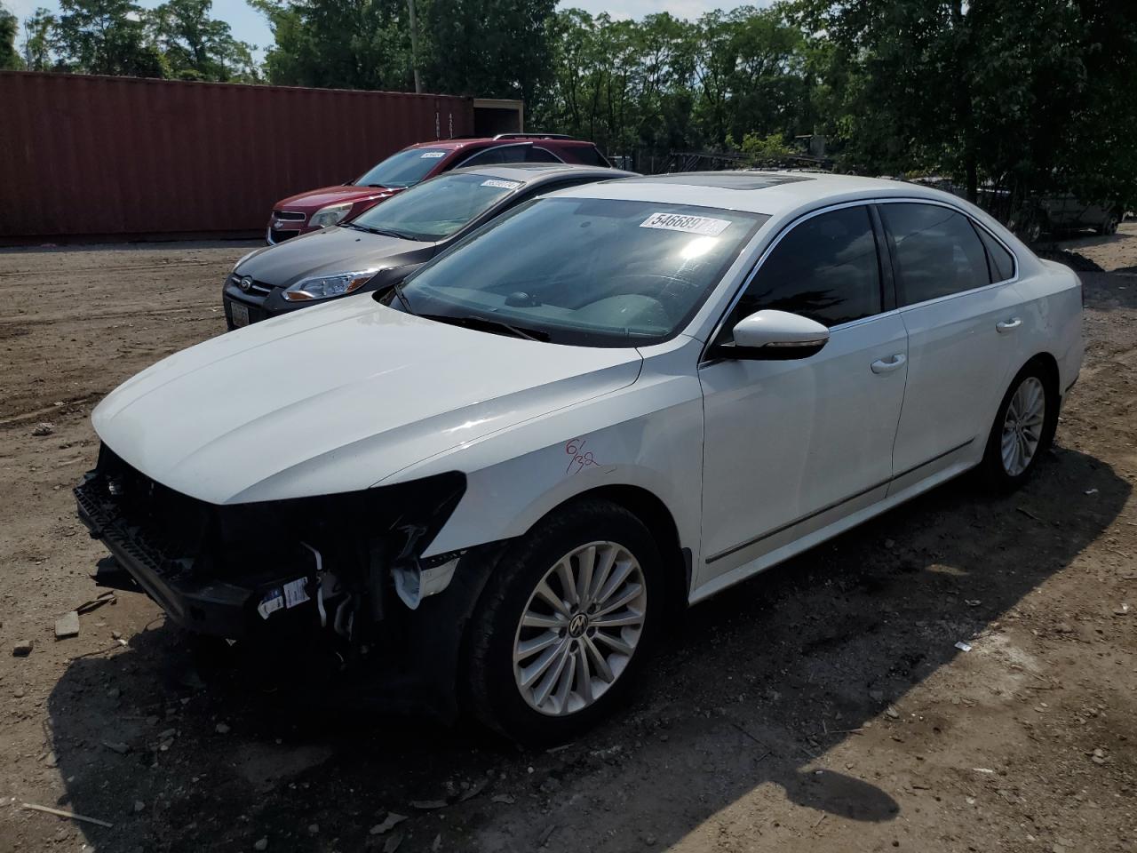 1VWBT7A34HC014900 2017 Volkswagen Passat Se