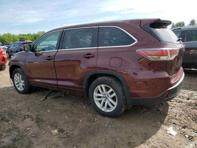 2016 Toyota Highlander Le VIN: 5TDBKRFH3GS229803 Lot: 53617854