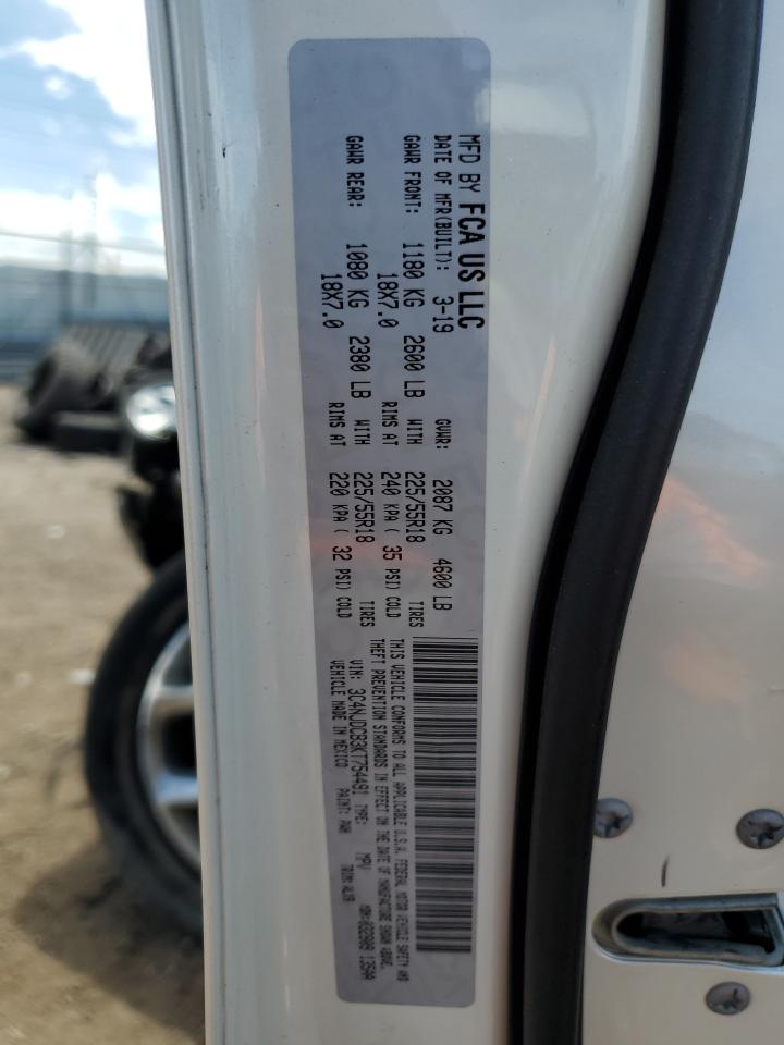 3C4NJDCB3KT754491 2019 Jeep Compass Limited