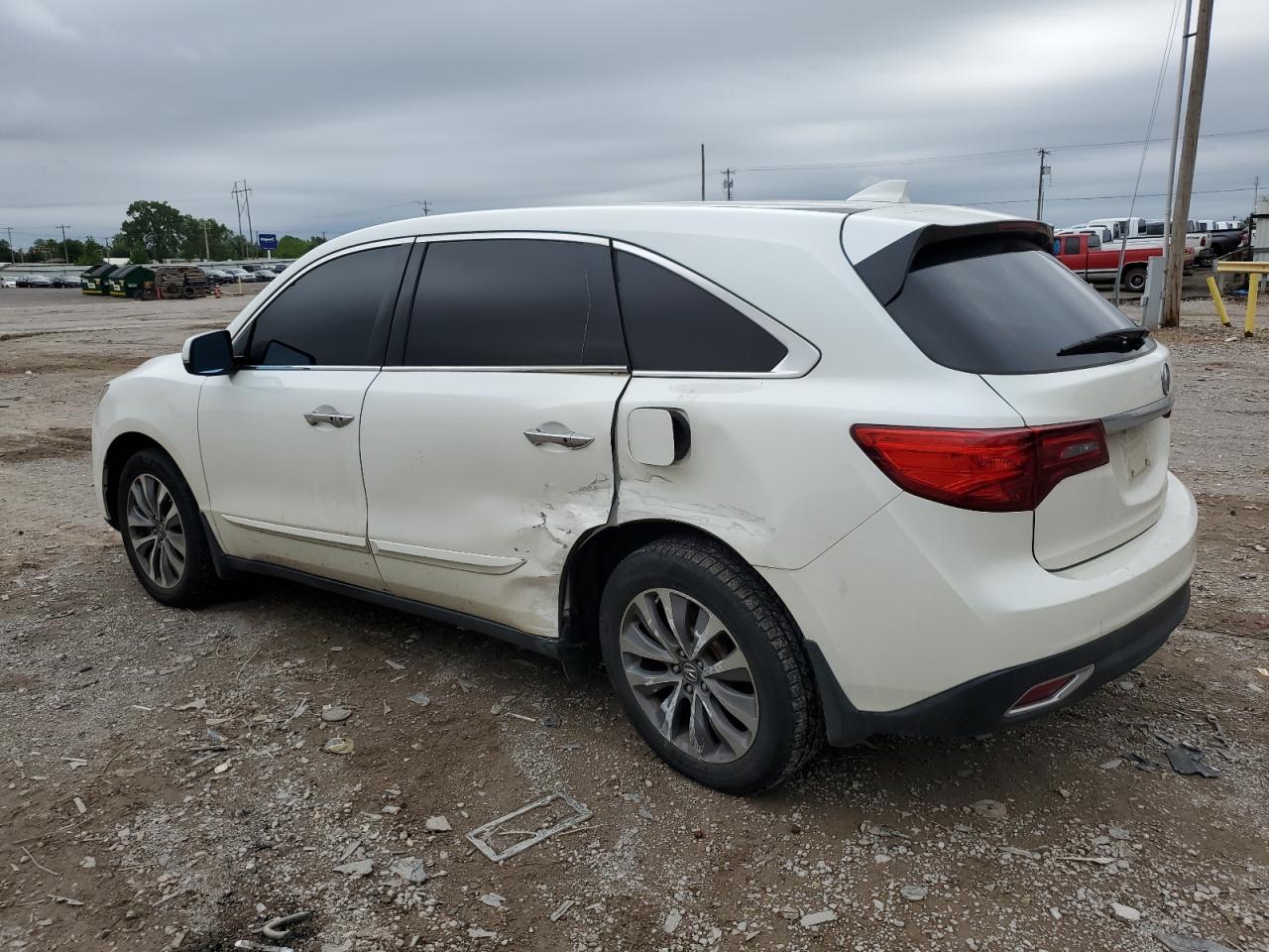 5FRYD4H40EB027700 2014 Acura Mdx Technology