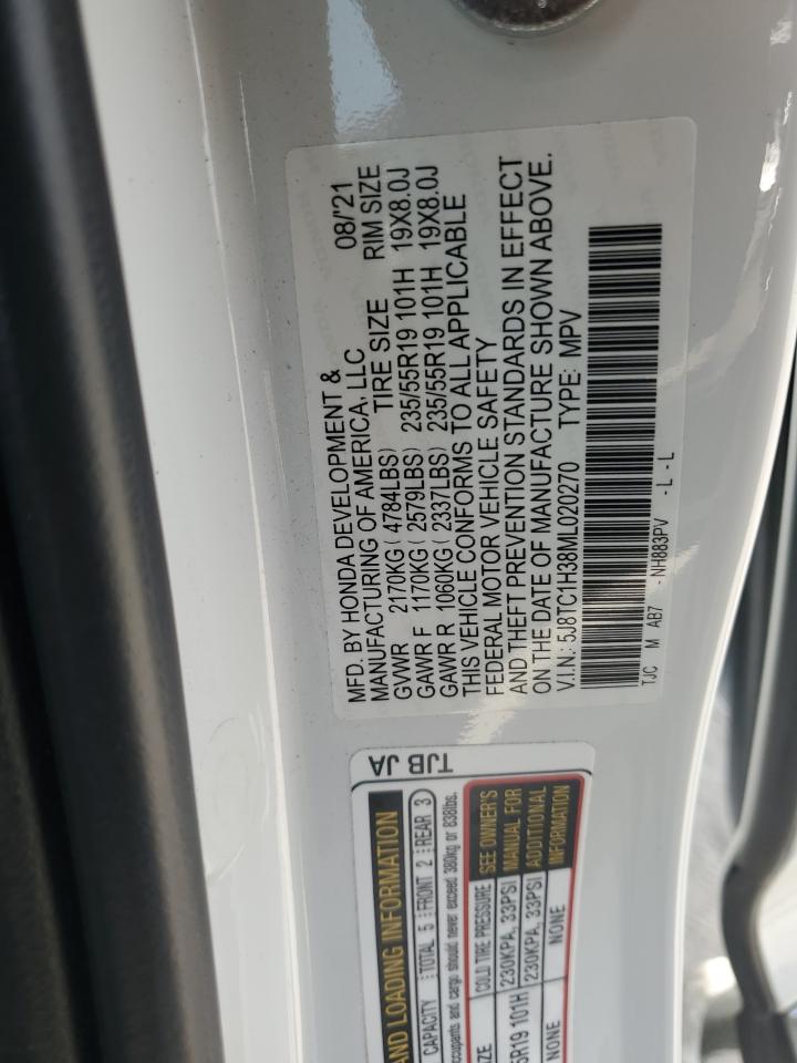 5J8TC1H38ML020270 2021 Acura Rdx