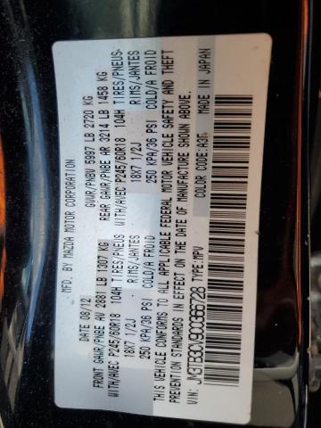 2012 Mazda Cx-9 VIN: JM3TB3CV9C0366728 Lot: 56070054