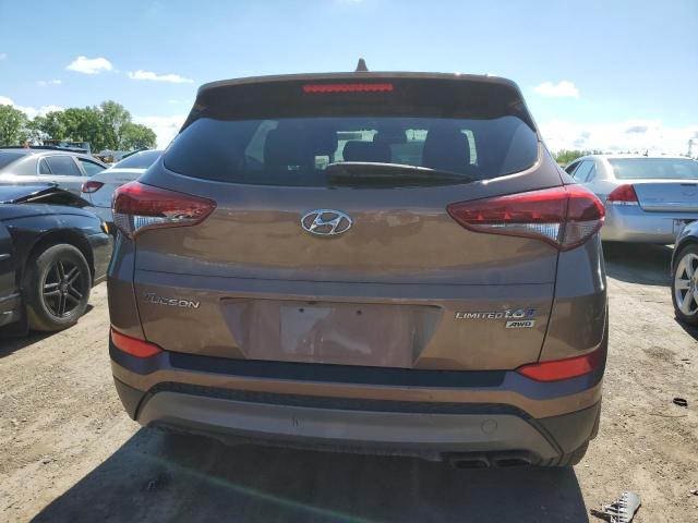 2016 Hyundai Tucson Limited VIN: KM8J3CA25GU210587 Lot: 56425264