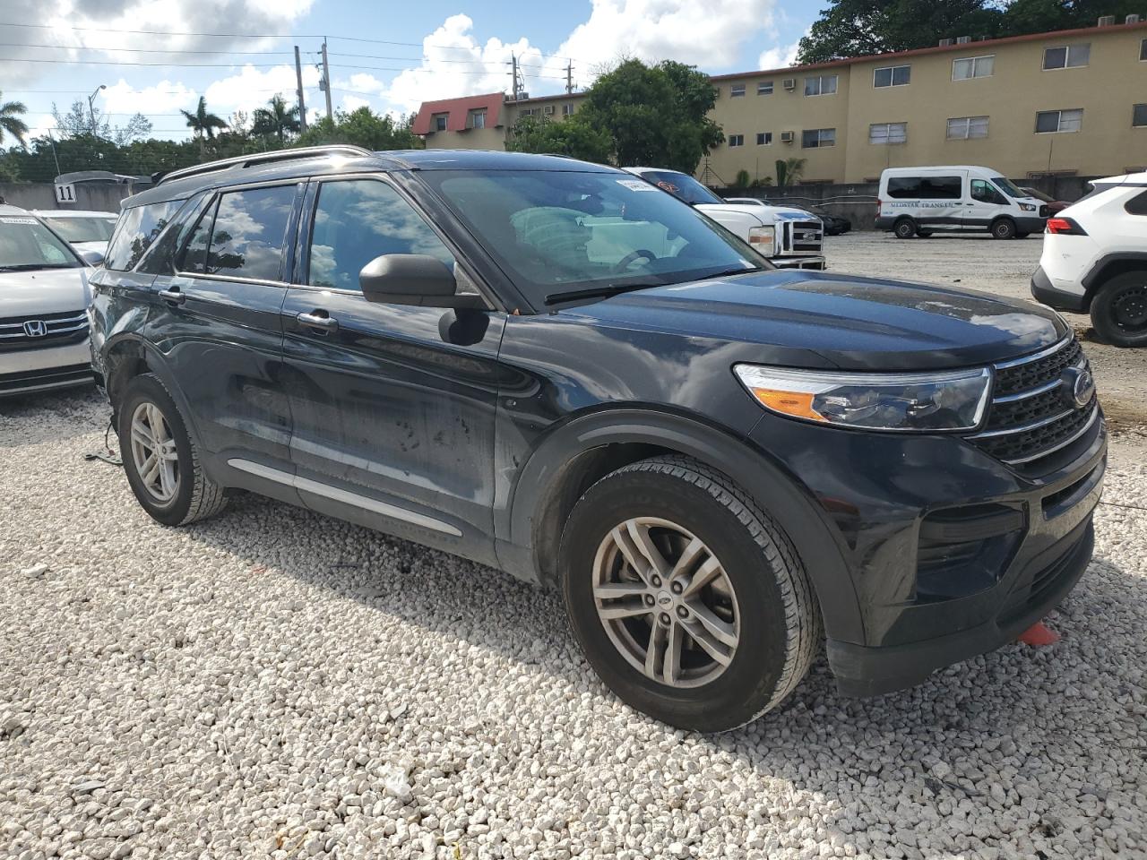 2021 Ford Explorer Xlt vin: 1FMSK7DH3MGA56728