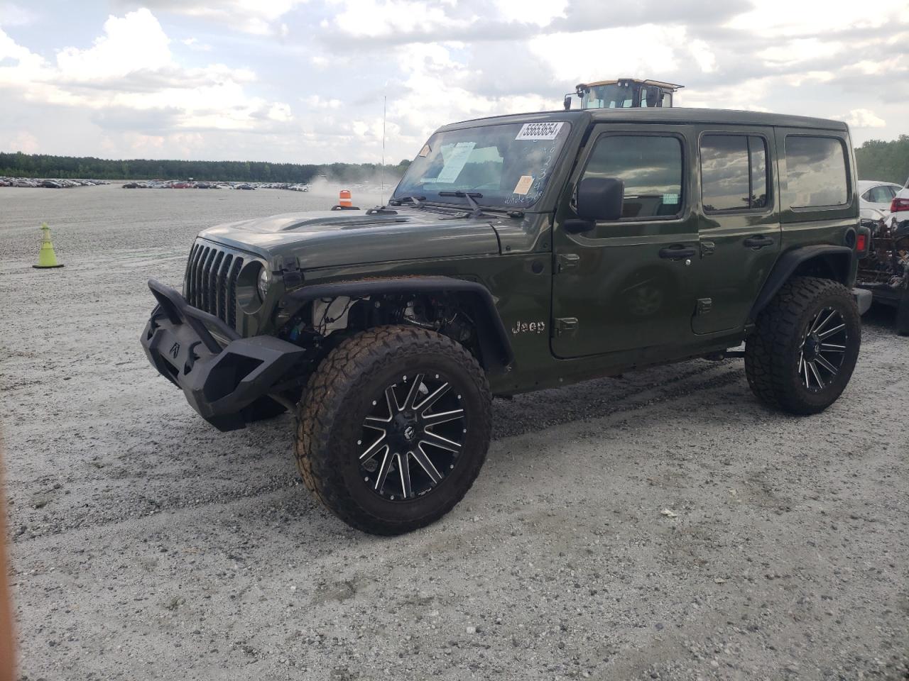 2021 Jeep Wrangler Unlimited Sport vin: 1C4HJXDN8MW528807