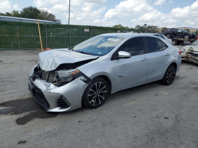 TOYOTA COROLLA L 2018 silver  gas 5YFBURHE2JP786487 photo #1