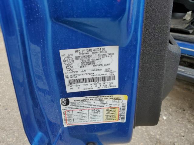 2012 Ford F150 Supercrew VIN: 1FTFW1EF2CFB75959 Lot: 56060244