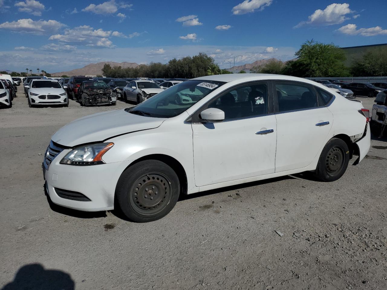 2014 Nissan Sentra S vin: 3N1AB7AP5EY256217