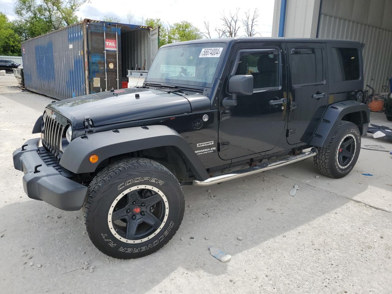 1C4HJWDGXCL210523 2012 Jeep Wrangler Unlimited Sport