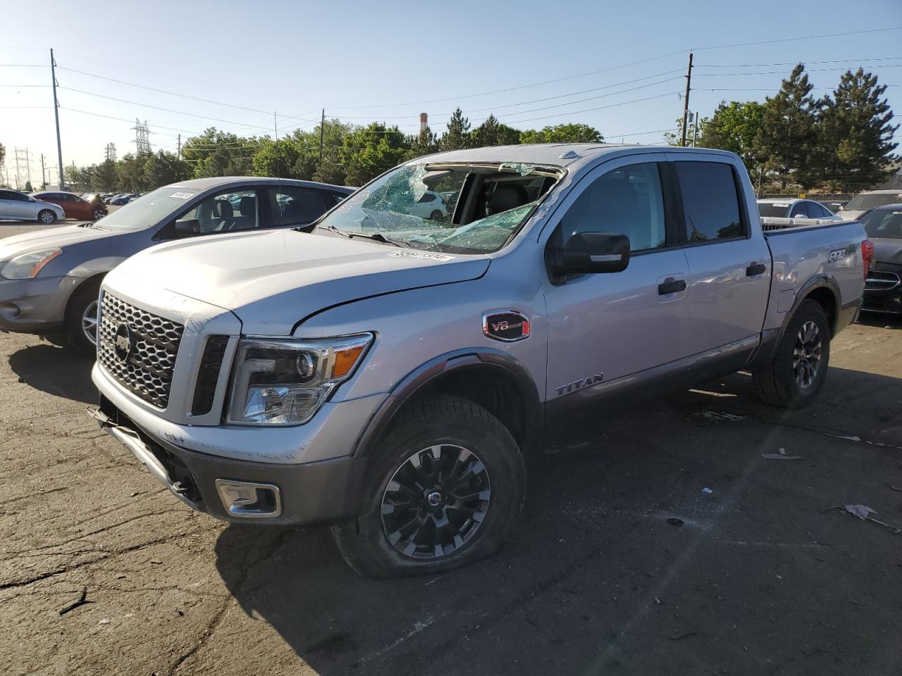 2017 Nissan Titan Sv vin: 1N6AA1E55HN553315