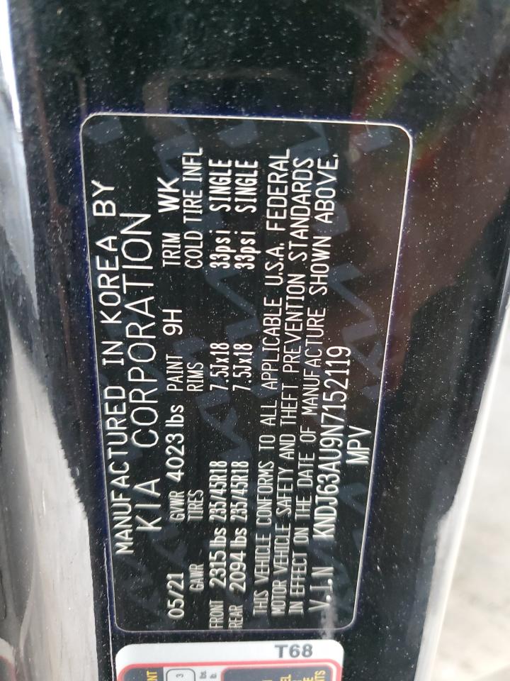 KNDJ63AU9N7152119 2022 Kia Soul Gt Line