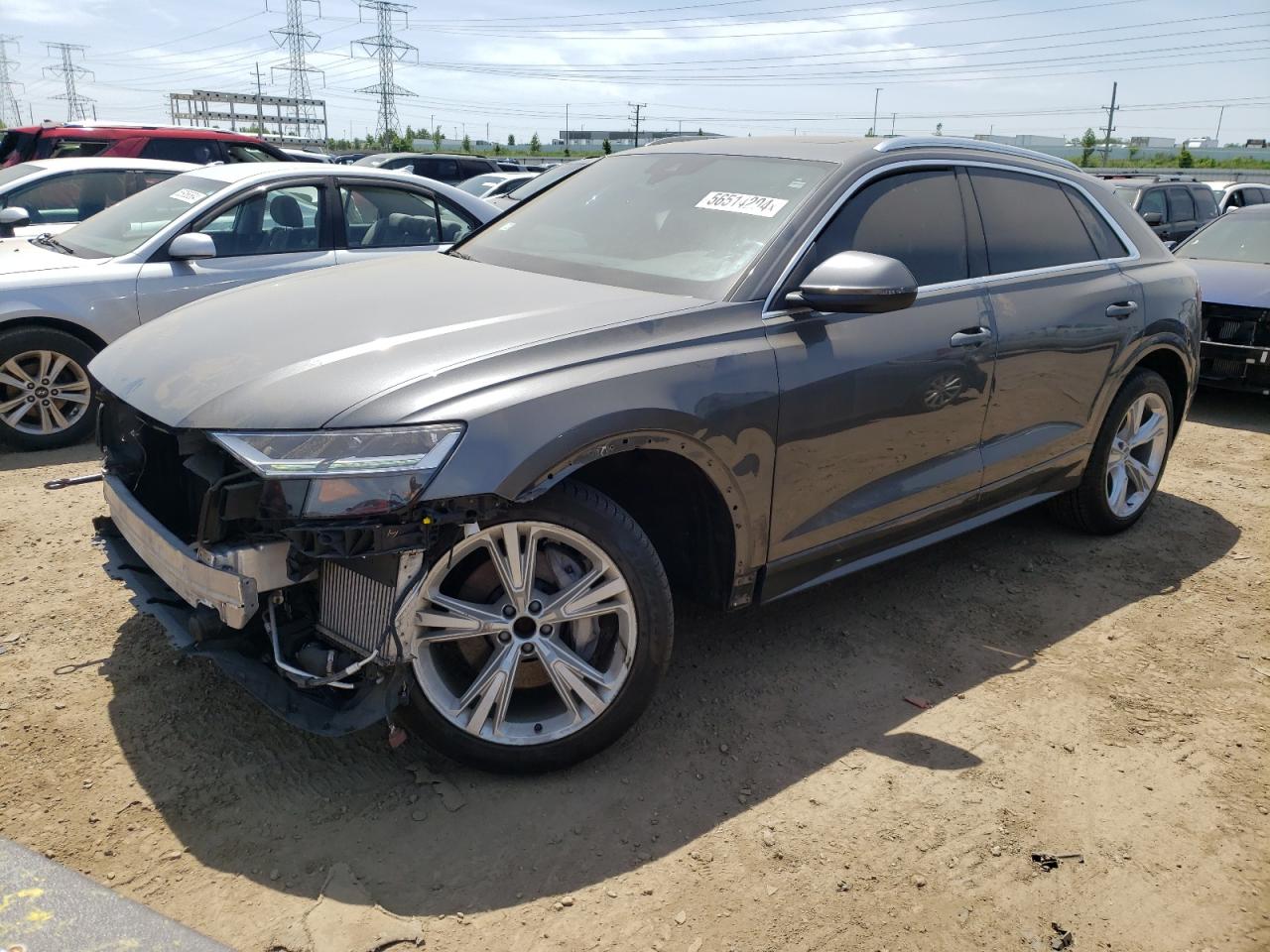 WA1BVAF11KD027715 2019 Audi Q8 Premium Plus