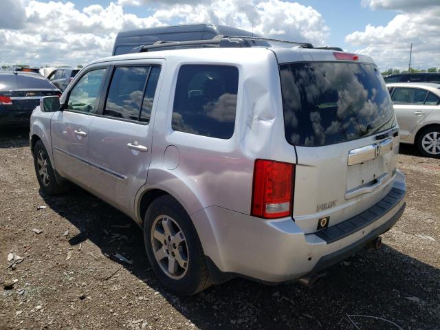 HONDA PILOT TOUR 2009 silver  gas 5FNYF48989B048744 photo #3