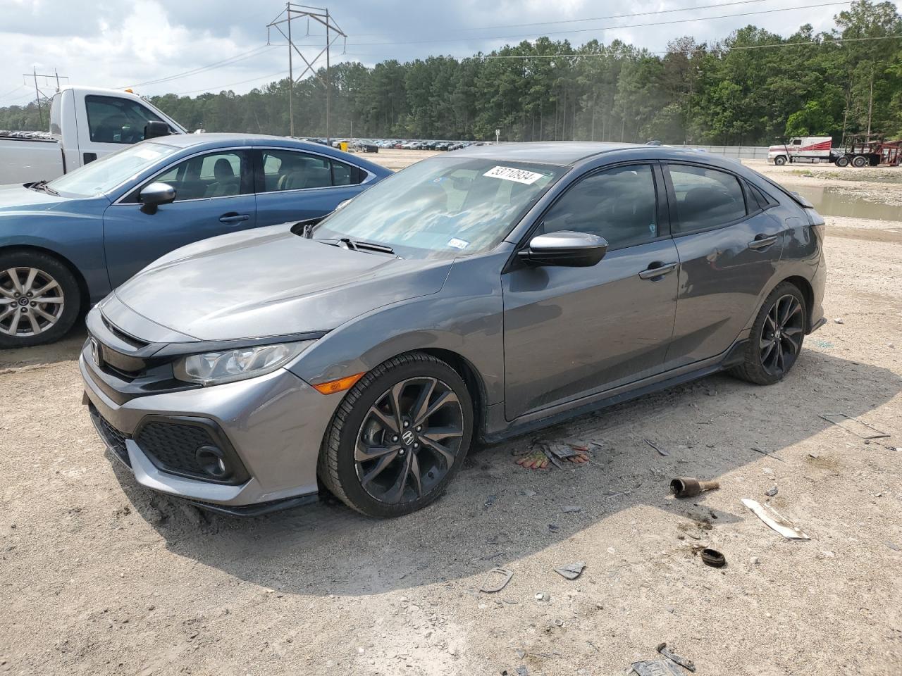 SHHFK7H44HU208415 2017 Honda Civic Sport