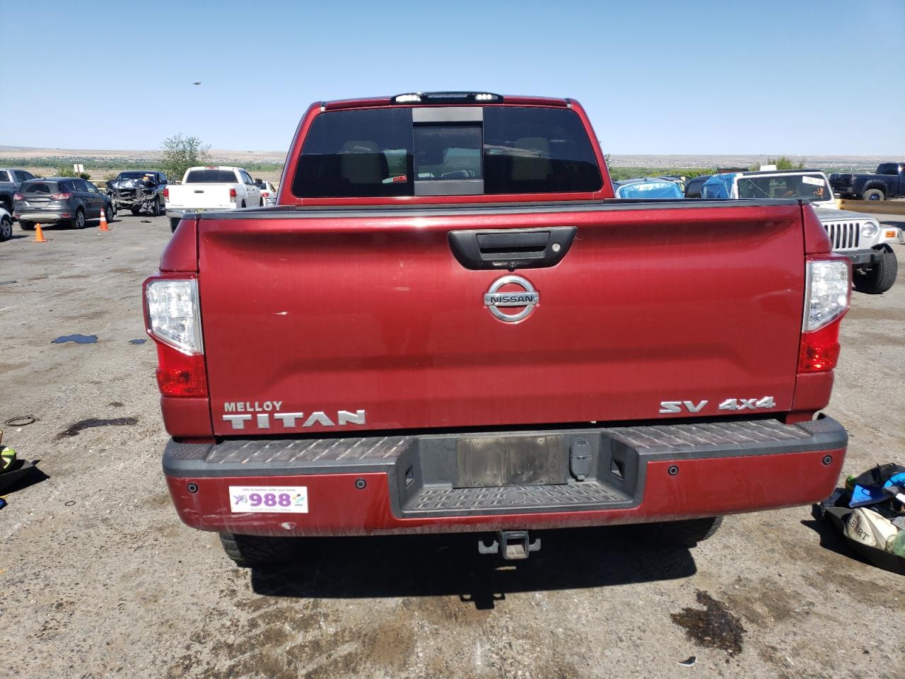 1N6AA1E57KN515558 2019 Nissan Titan Sv