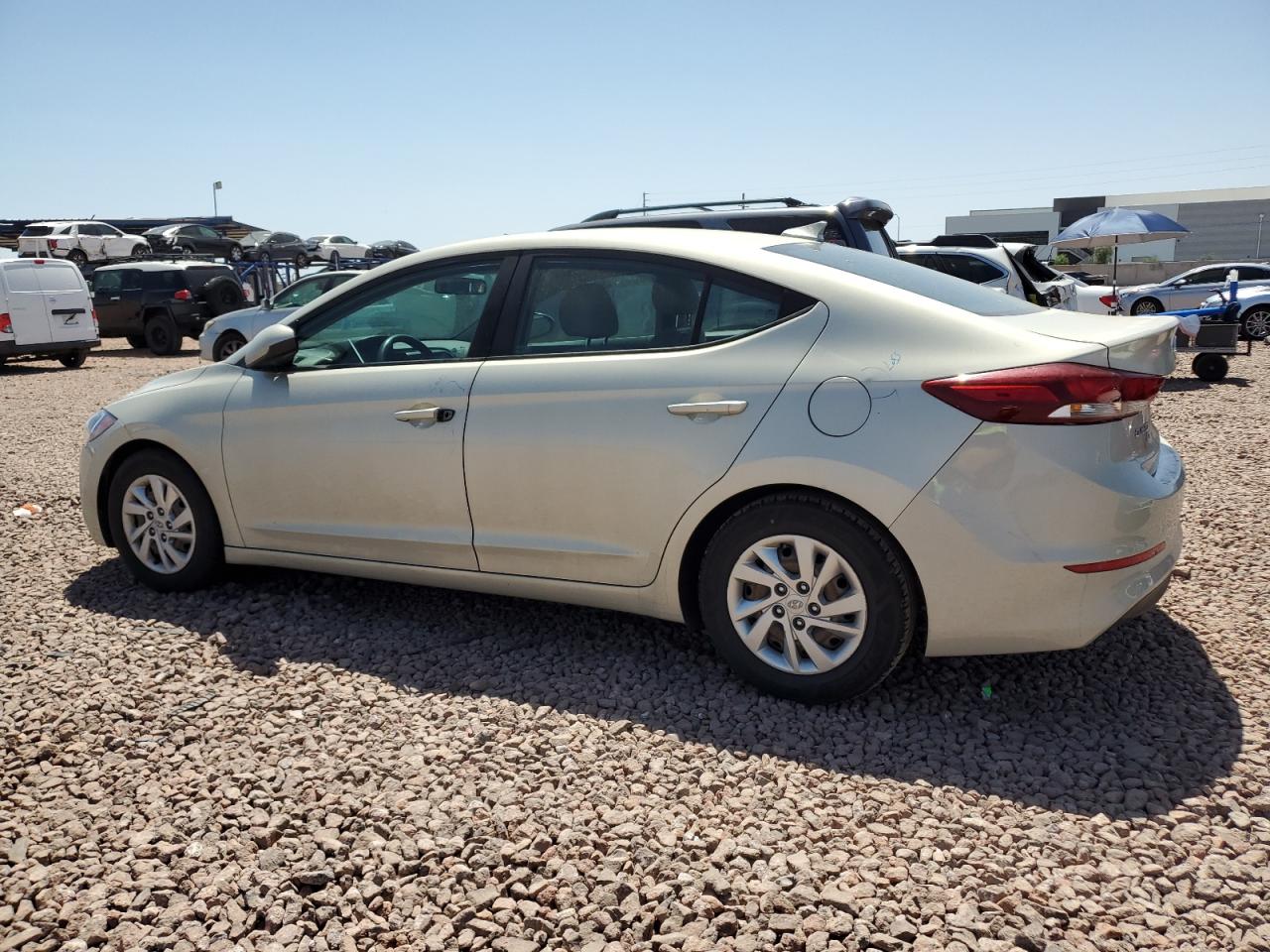 KMHD74LF5HU099628 2017 Hyundai Elantra Se