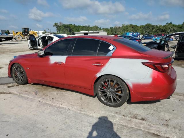 2019 Infiniti Q50 Red Sport 400 VIN: JN1FV7AP0KM760766 Lot: 54960554