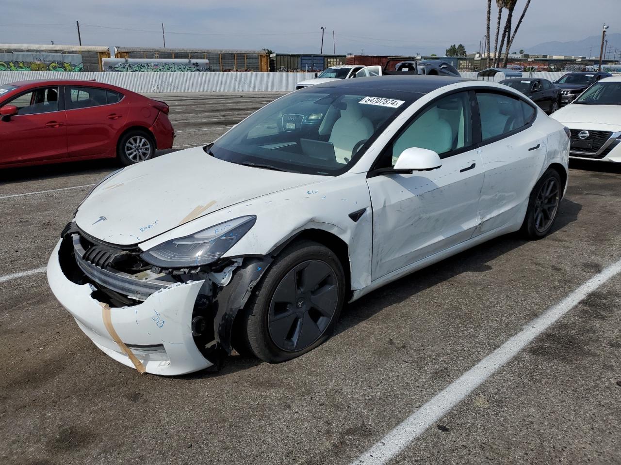 2023 Tesla Model 3 vin: 5YJ3E1EA9PF475874