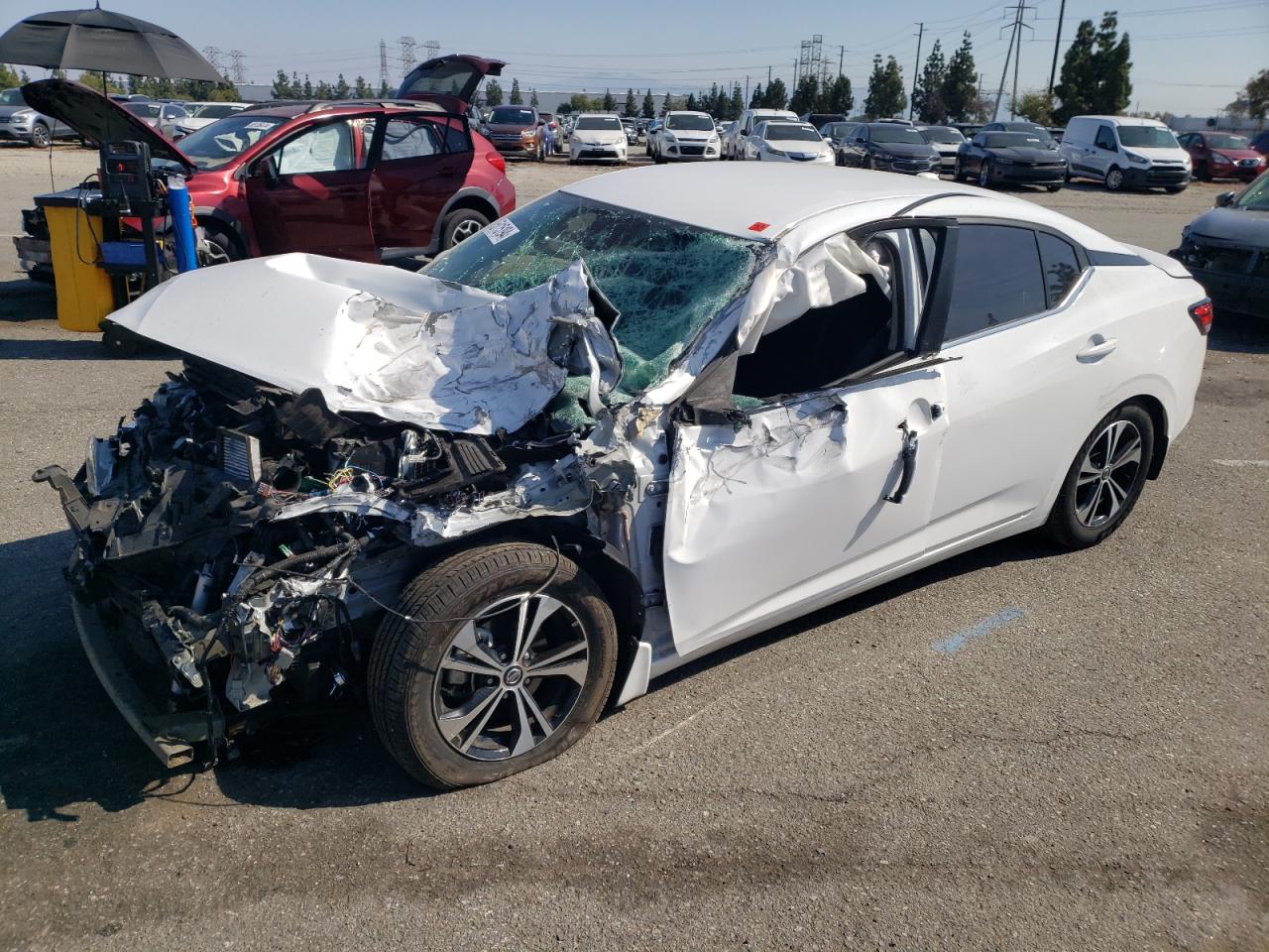 2021 Nissan Sentra Sv vin: 3N1AB8CV9MY262537