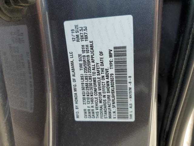 5FNRL6H9XLB039379 Honda Odyssey EL 13