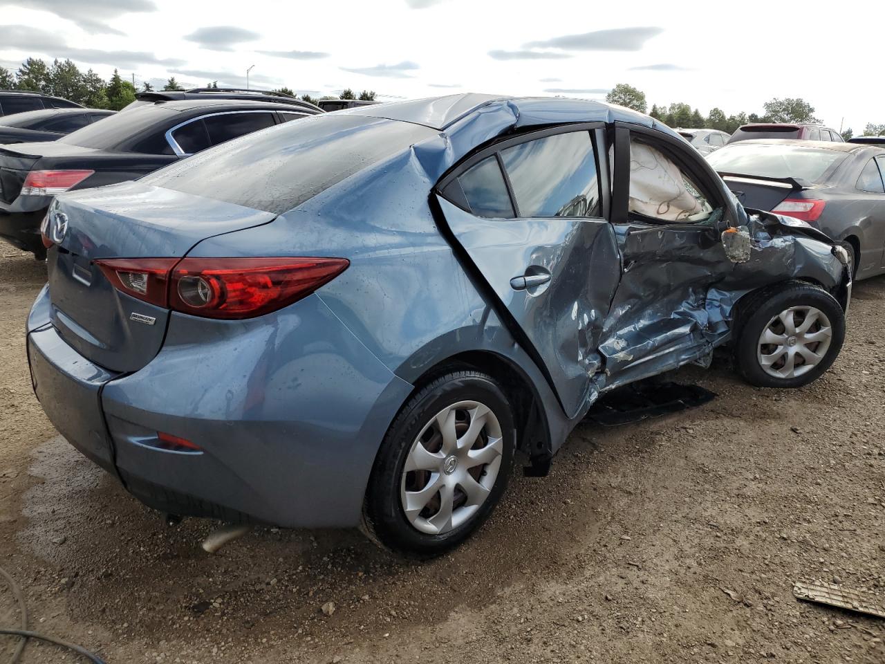 Lot #2558814955 2015 MAZDA 3 SPORT