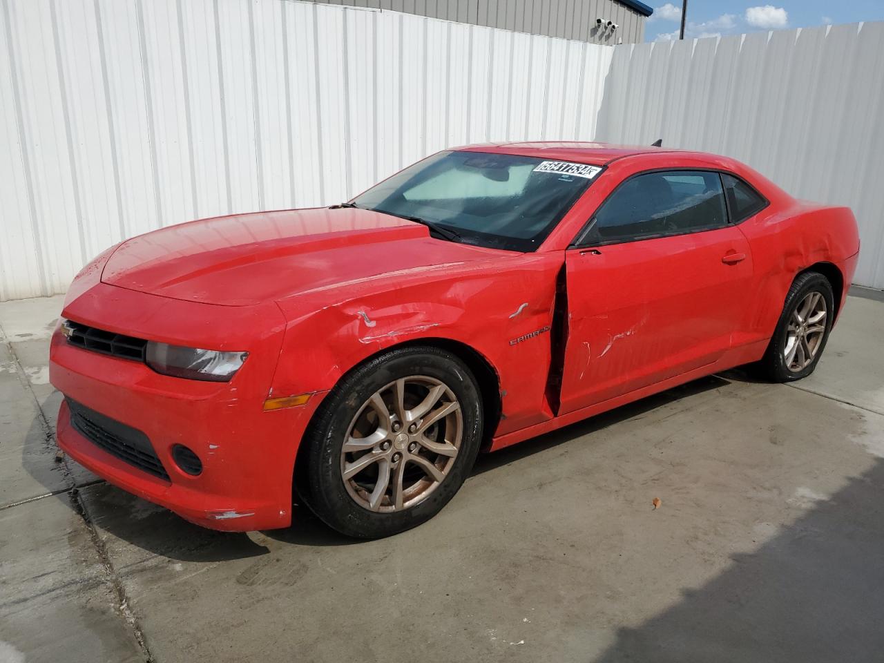 2015 Chevrolet Camaro Ls vin: 2G1FB1E32F9112027