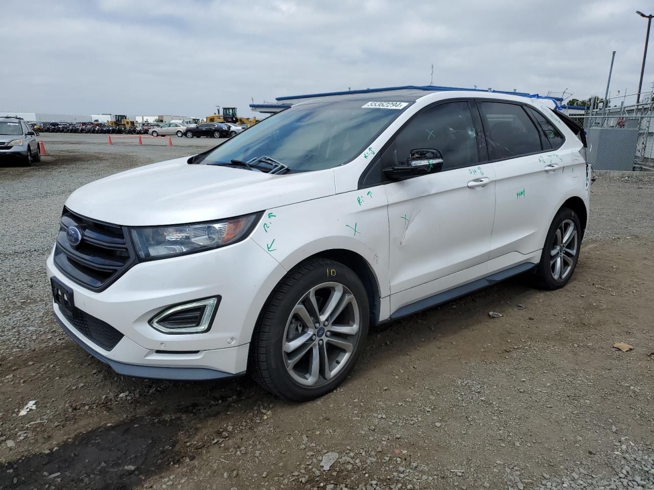 2018 Ford Edge Sport vin: 2FMPK4AP3JBB53110