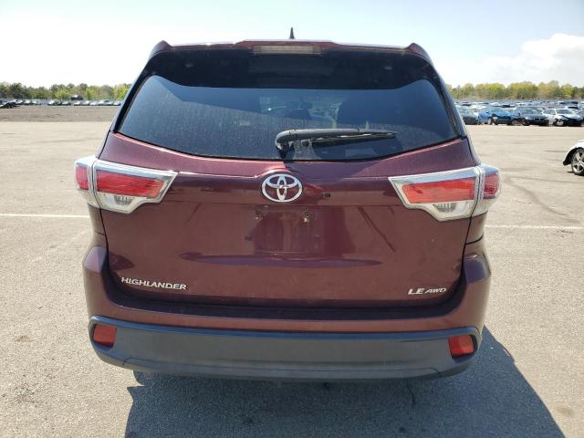 2015 Toyota Highlander Le VIN: 5TDBKRFH9FS168679 Lot: 53410044