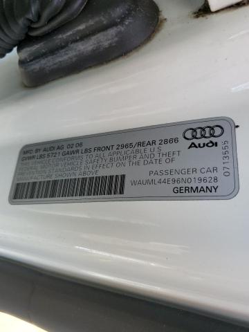 WAUML44E96N019628 2006 Audi A8 L Quattro