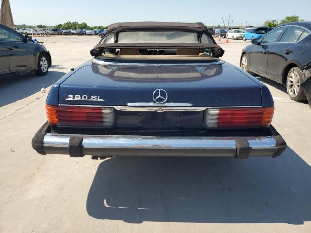 1985 Mercedes-Benz 380 Sl VIN: WDBBA45C7FA018450 Lot: 54912684