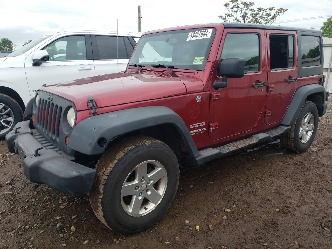 2013 Jeep Wrangler Unlimited Sport vin: 1C4BJWDG1DL542034